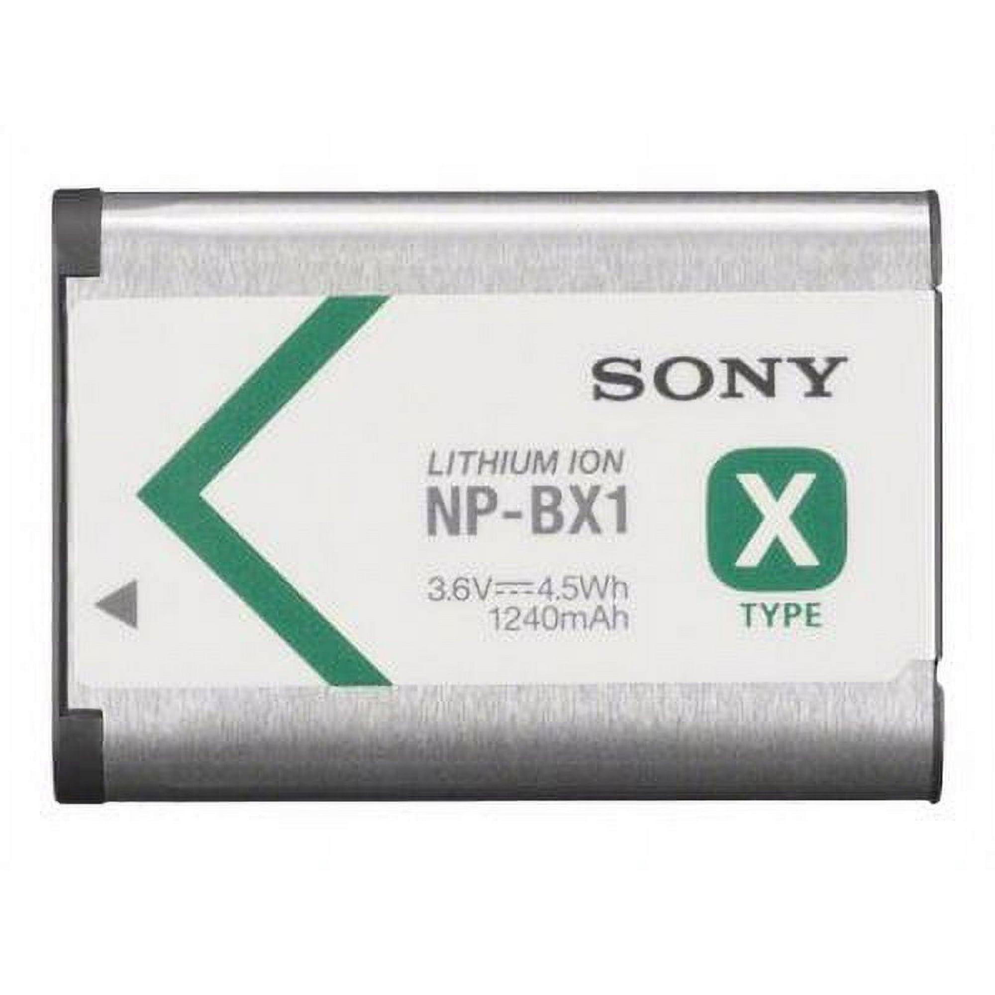 Sony NP-BX1/M8 Lithium-Ion X Type Battery (Silver) Sony NP-BX1/M8 Lithium-Ion X Type Battery (Silver)